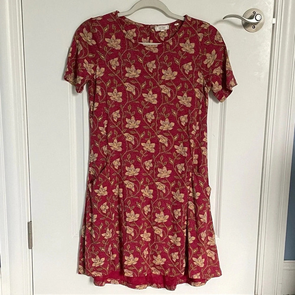 Fat Face London red floral Dress 29828 - Picture 1 of 14